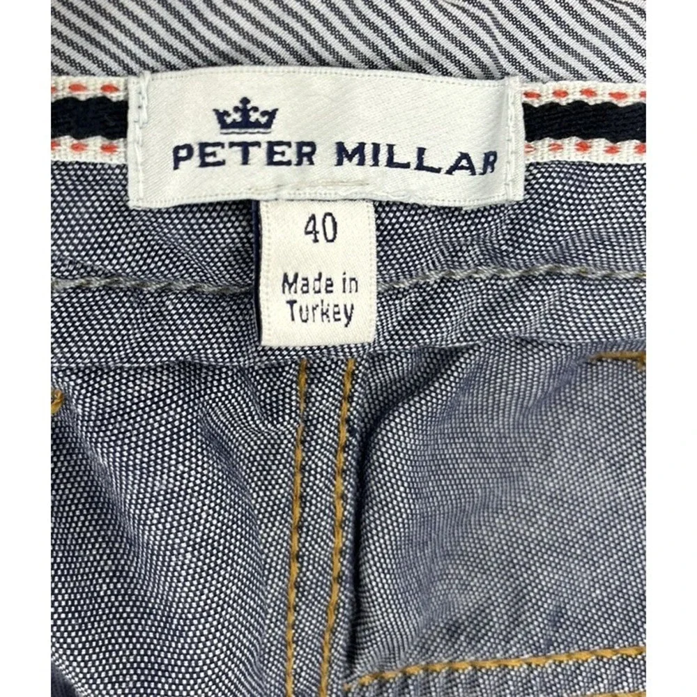 Peter Millar Denim Jeans Size 40 Measure 38 x 27 Straight Leg Medium Wash